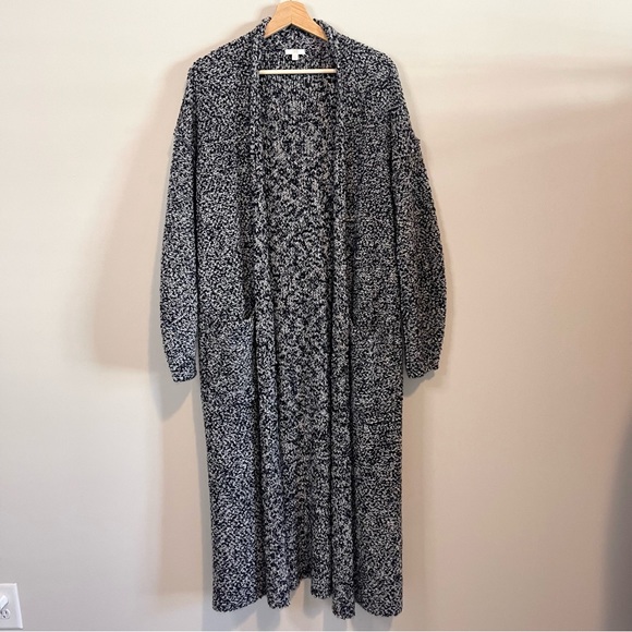 Lunya silk cashmere boucle belted long robe - Picture 3 of 7